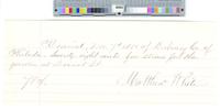B10F01 - Misc. invoices and receipts, 1881-11