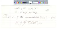 B10F06 - Misc. invoices and receipts, 1881-12