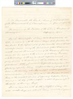 B06F24 - Correspondence to Pennsylvania Legislature urging exemption from taxes for library's real estate and books, circa 1839