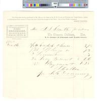B06F32 - Receipt from Simon Colton for groceries, 1842-12-16