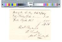 B06F41 - Receipt from R. Lesley for forks and knives, 1844-10-03