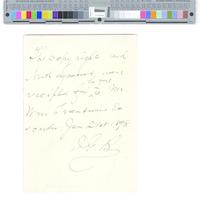 B08F33 - Correspondence, copyrights, and wills of Albert G. Emerick regarding gift of copyright and unpublished manuscripts to library, 1871-1899