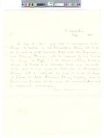 B09F02 - Correspondence template explaining library books and accounts separation with new buildings, 1880-02