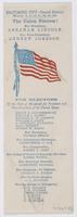 The Union forever! For president, Abraham Lincoln. For vice-president, Andrew Johnson. : For electors of the state of Maryland for president and vice-president of the United States. ... For governor, Thomas Swann ...