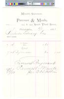 B09F49 - Misc. invoices and receipts, 1881-08