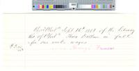 B09F54 - Misc. invoices and receipts, 1881-09
