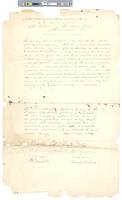 B05F68 - Subscription for iron railing and wall in front of library, 1829-09-01