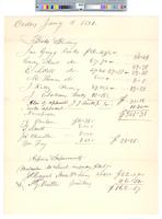 B05F73 - List of orders for books, newspapers, and repairs and improvements, 1831-01-05