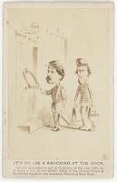 It's no use knocking at the door. [graphic].