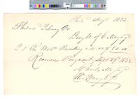 B05F83 - Order to pay Charles Magarge for printing, 1832-08