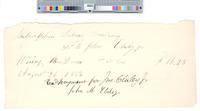 B06F06 - Order to pay John Cluley for wiring doors, 1833-08-26