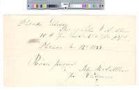 B06F09 - Receipt from John B. Allen for candles, 1833-11-14