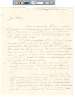 B05F48 - Correspondence from James Mease suggesting the library open all day and create a reading room for periodicals, 1811-02-07