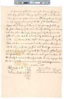B10F28 - Agreement with American Philosophical Society for use of library's west room, 1780-05-19