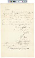 B10F31 - Correspondence from S. Bush, A. Humphreys, et al about renting building previously occupied by Robert Bell, 1785