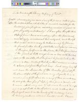 B10F40 - Correspondence from a friend proposing a plan for the new building, 1789-07-20