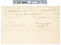 B10F48 - Evaluation of Carpenter's Hall improvements, 1791-03-05