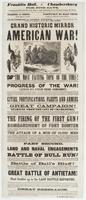 Franklin Hall, Chambersburg for five days, : commencing Tuesday evening, May 5, and continuing every evening during the week. Tickets, 15 cents. Positively no half price Doors open at 7 o'clock. Lecture to commence quarter-before 8. Grand exhibition on Sa