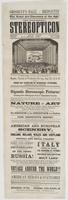 Grosscup's Hall, Bridgeton The great art-discovery of the age! The wonderful stereopticon : Proprietor, John Toy Operator, Prof. E.B. Merchants Lecturer, E.E. Hulfish, Esq. Agent, Wm. F. Decker This beautiful intellectual entertainment, which will be foun