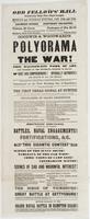 Odd Fellows' Hall positively only two days longer, : Monday and Tuesday eve'ngs, Jan. 25th and 26th Crowded houses. Everybody delighted. Tickets, 25 cents. Packages of six, $1.00 Doors open at half-past 6 o'clock. To commence at half-past 7. Children, wit