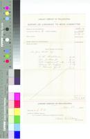 B22F33 - Librarian's report on book order #6 for Ridgway Branch, November 3, 1881, with receipts from vendors, 1881-10-1881-11