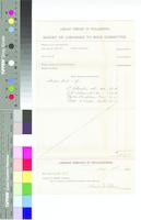 B22F34 - Librarian's report on book order #24 N.S., November 4, 1881, with receipts from vendors, 1881-10-1881-11