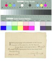 B25F03 - George Clymer promissory note for Edmund Randolph, 1781-10-10