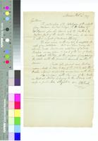 B25F15 - Correspondence from Charles Willson Peale asking to borrow books on natural history as reference for the catalog of his museum, 1797-02-02