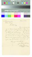 B25F20 - Correspondence from Edward Earle regarding borrowing Calamities of Authors to republish it, 1812-11-05