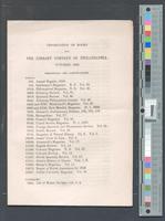 B25F37 - Importation of books list, with list of books procured in America by purchase or donation since May 1850, 1850-10
