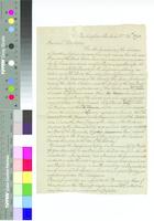 B27F14 - Correspondence from heirs of Jonathan Ingham requesting paying only 100 pounds this year to the library, 1798-02-25