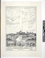 Washington National Monument, Washington, D. C. [graphic] / T. Hunter, lith. Phila.