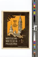 Special edition for sesqui-centennial visitors : where to go and what to see in Philadelphia.