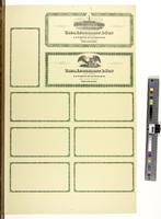 [Specimen sheets for Theodore Leonhardt & Son, High Grade Lithographers 922 Locust Street Philadelphia.] [graphic]