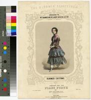 The bloomer schottisch. Dedicated to Mrs. Bloomer and the ladies in favor of the Bloomer costume. [graphic] /  composed for the piano forte by Wm. Dressler.