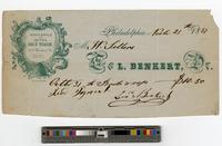 [David Doret collection of Philadelphia clothing, shoes, and related manufacturers and trades billheads] [graphic].