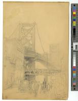 [Early 20th-century drawings of prominent Philadelphia sites] [graphic].