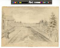 Too late. Kings Highway, Haddonfield, N.J. Dec. 1, 1882 [graphic] / By Debbie Peacock.