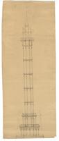 [Architectural drawing depicting a tower, possibly a standpipe for a Philadelphia water works] [graphic].