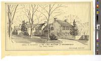 Commissioners Hall, 2nd and Christian St., 1873 [graphic] / B.R. Evans; Copied from copy in Bement Collection by J.M. Keller. 1896.