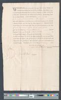 B30F23 - John Wistar share certificate, 1769-02-06