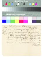 B29F21 - Account of J. Kates for binding, 1832