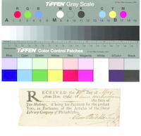 B30F18 - Receipt for Amos Wickersham dues payment, 1766-05-19