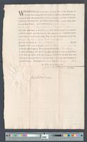 B30F22 - John Stagg share certificate, 1769-02-06