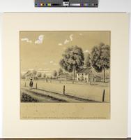 Clark’s Inn [graphic] : (commonly known in the ante revolutionary period as the “Coach and Horses” in 1745) opposite the State House. / Geo. E. Essig.