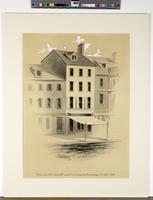 No. 173 (now 509) Chestnut St. owned and occupied by the Company from 1817 to 1826. [graphic] / Geo. E. Essig.