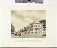 East side of Broad St. north from Walnut St. 1865 [graphic] / Henry B. McIntire.