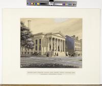 South east corner Broad and South Penn Square 1865 [graphic] : Tabernacle Presbyterian Church / Henry B. McIntire.