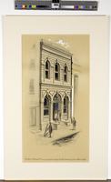 No. 304 Walnut St. owned and occupied by the Company from 1859 to 1873. [graphic] / Geo. E. Essig.