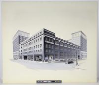 [Curtis Publishing Company Building at 7th and Sansom Streets, Philadelphia] [graphic].